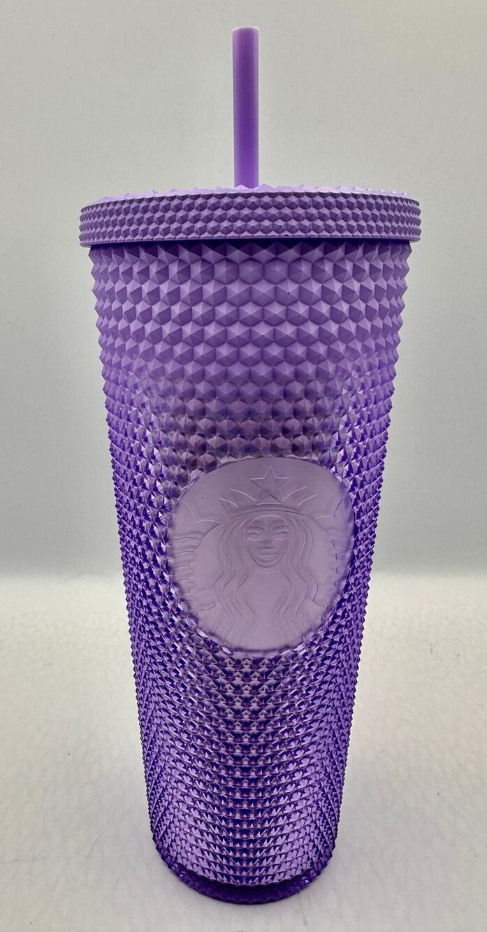 s Mermaid Siren Holiday Chapter 3 Studded 2023 Lilac Gradient Venti Tumbler